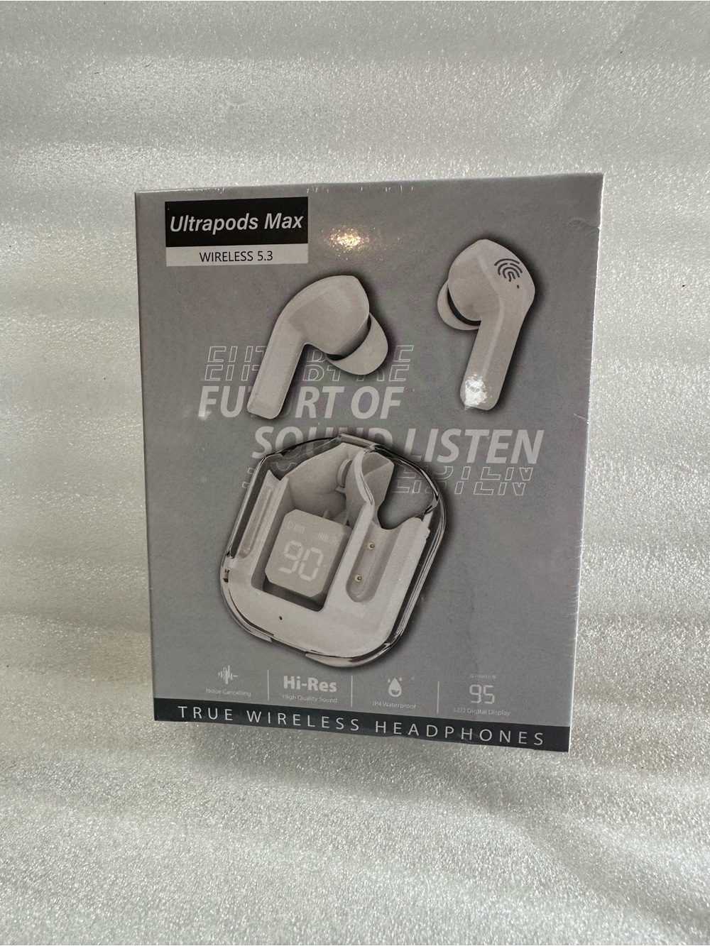 Ultrapods Max Wireless Earbuds - Gray